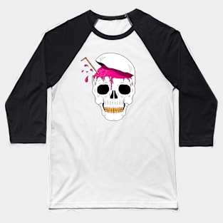 Yummy skull Baseball T-Shirt